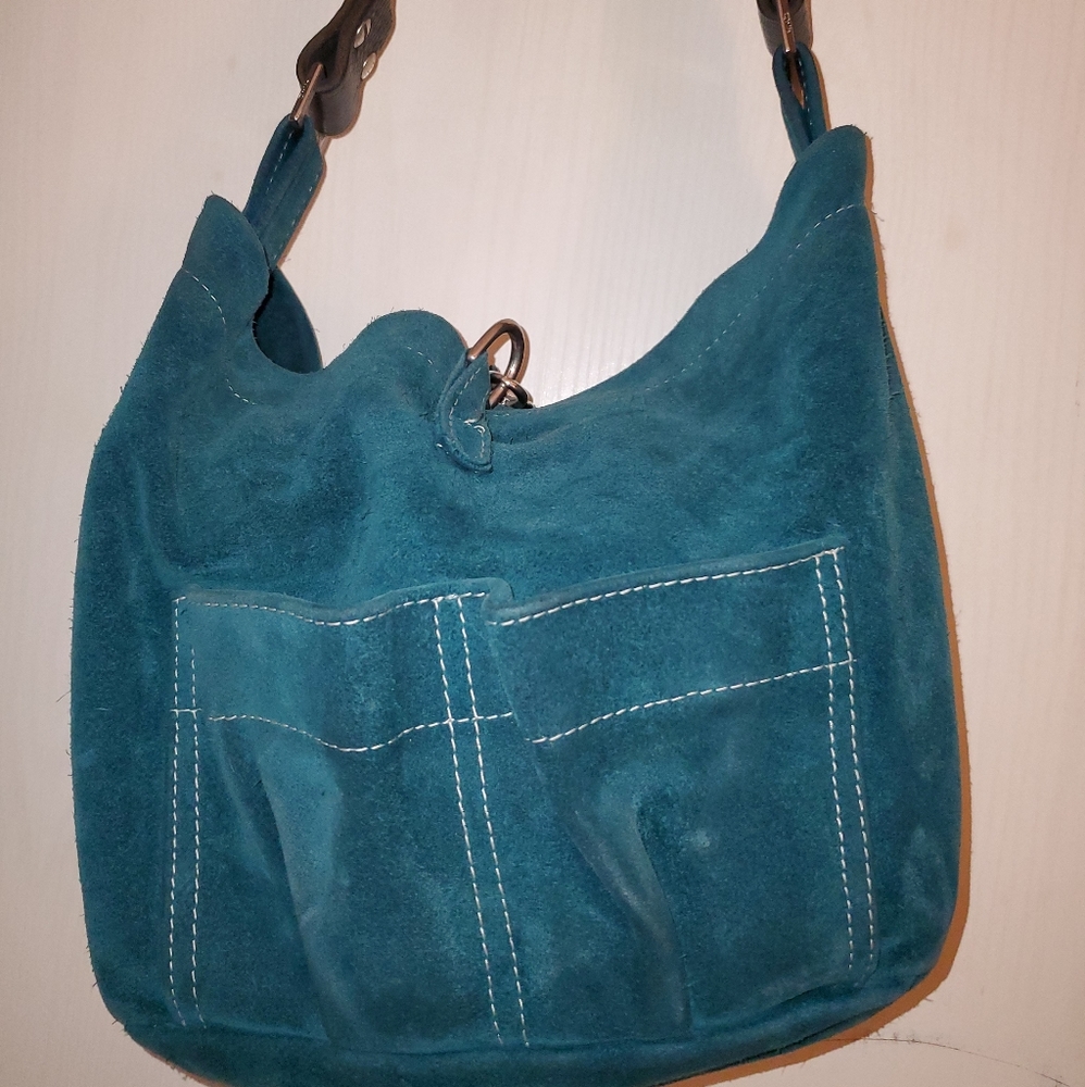 At a Resale Shop Tyler Roden Suede Bag